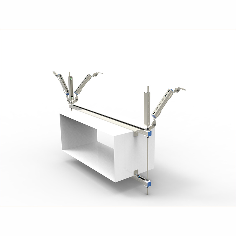 矩形风管双向康震支吊架