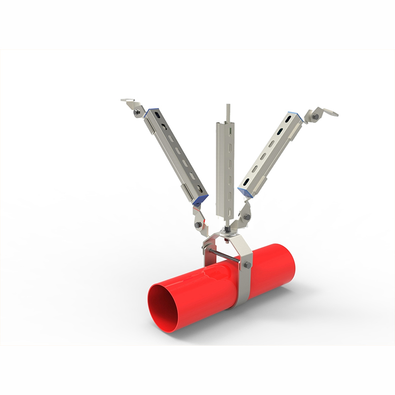 单管双向抗震支吊架