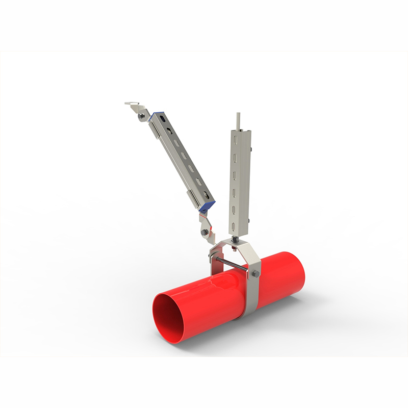 单管侧向抗震支吊架